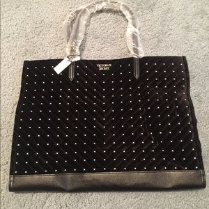 *Brand New* Victoria’s Secret Velvet Studded Tote